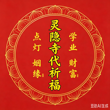 灵隐玳祈福代拜上香 群聊头像