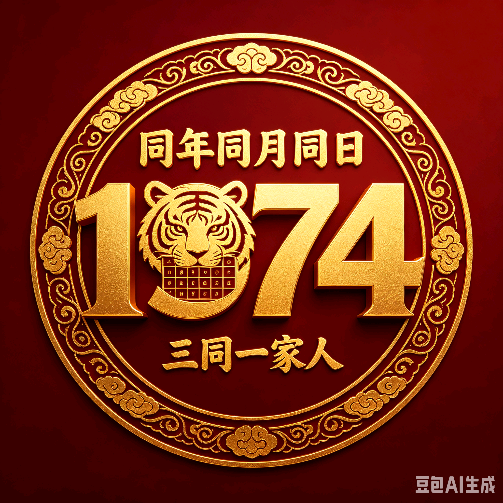 三同74年农历10月14日 群聊头像