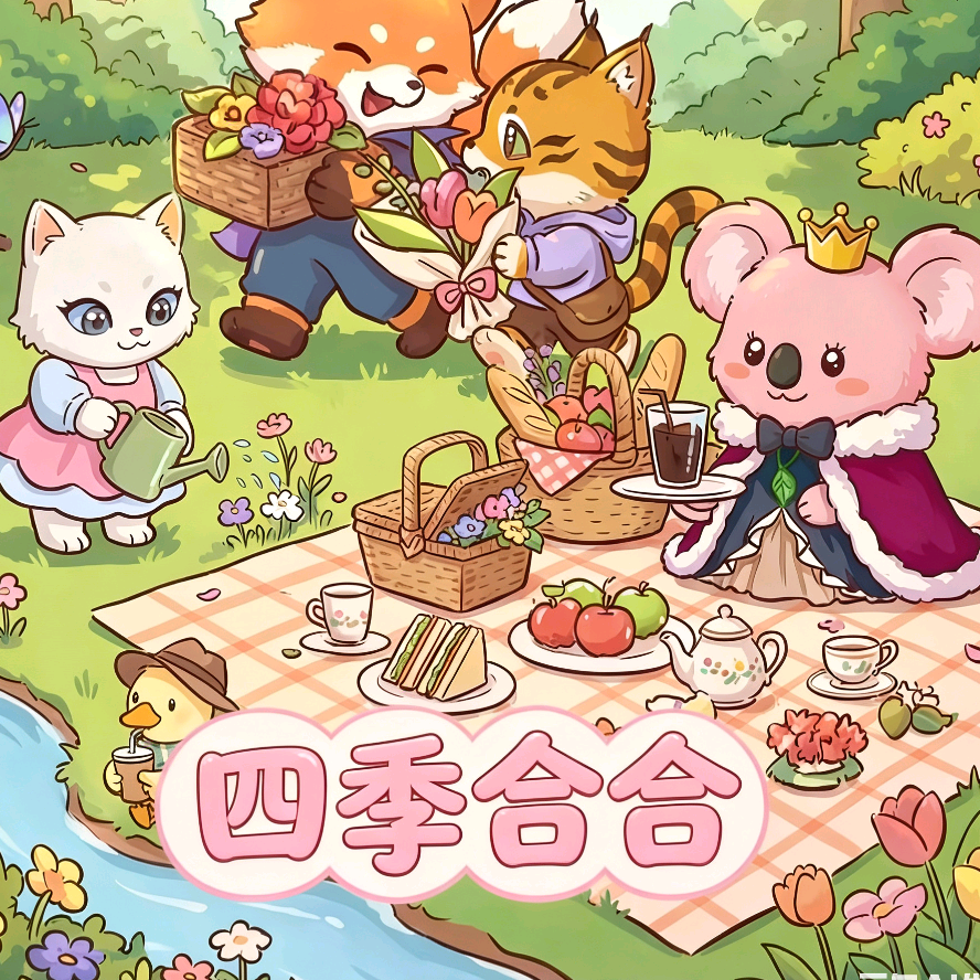 四季合合 群聊头像